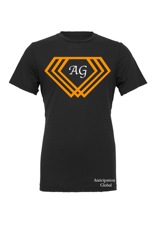 Black/ Orange/ White Women AG Logo
